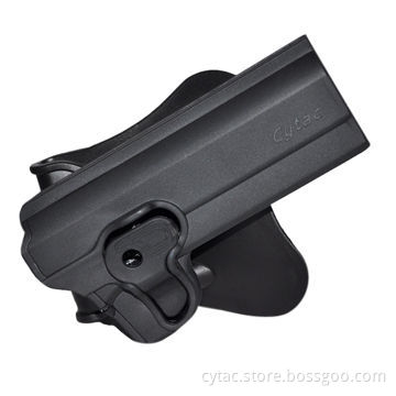 CYTAC Tactical 1911 Paddle Holster, Made of High Quality Black Polymer